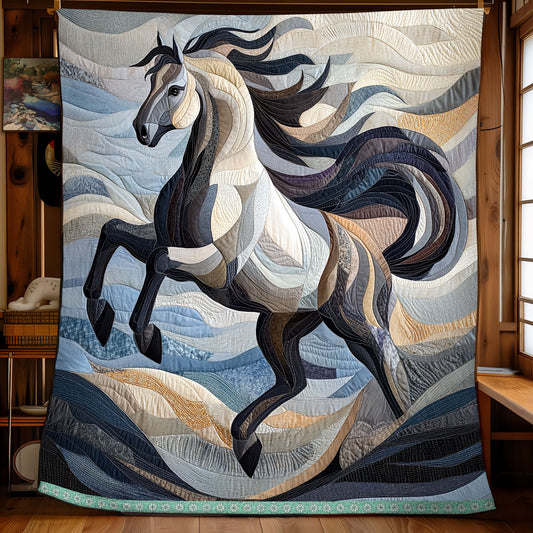 Silk Running Horse WX2510025CL Quilt