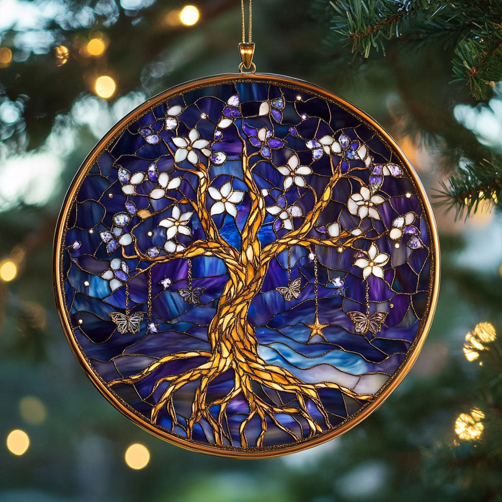 Crystal Tree Of Life WY2202129CL Suncatcher