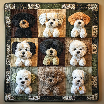 Vintage Havanese WJ2211029CL Quilt