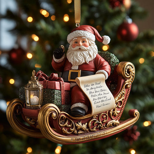 Gift Ledger CP1810031CL Christmas Ornament