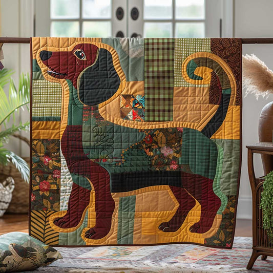 Loyal Dachshund WN1510017CL Quilt