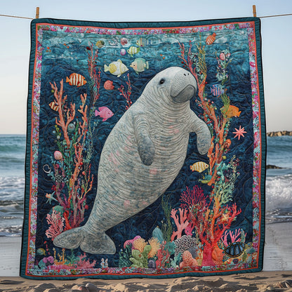 Sea Manatte WY1411001CL Quilt