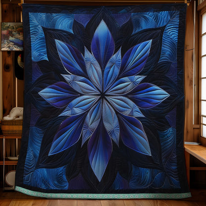 Mystical Blue Oasis WN1309049CL Quilt