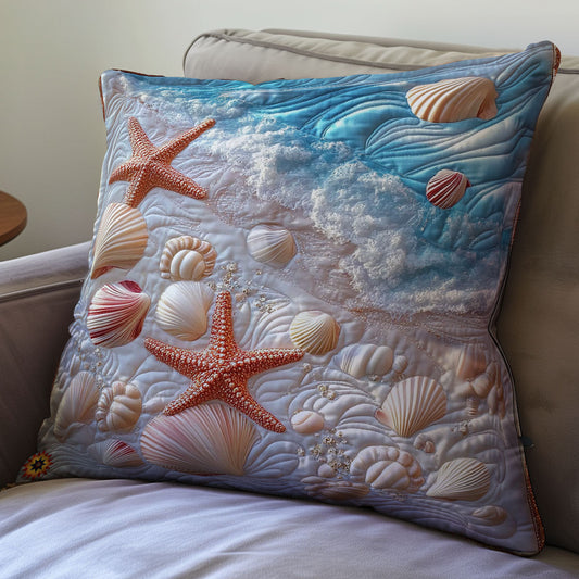 Starfish And Sea Shell WY2711049CL Quilt Pillow Case