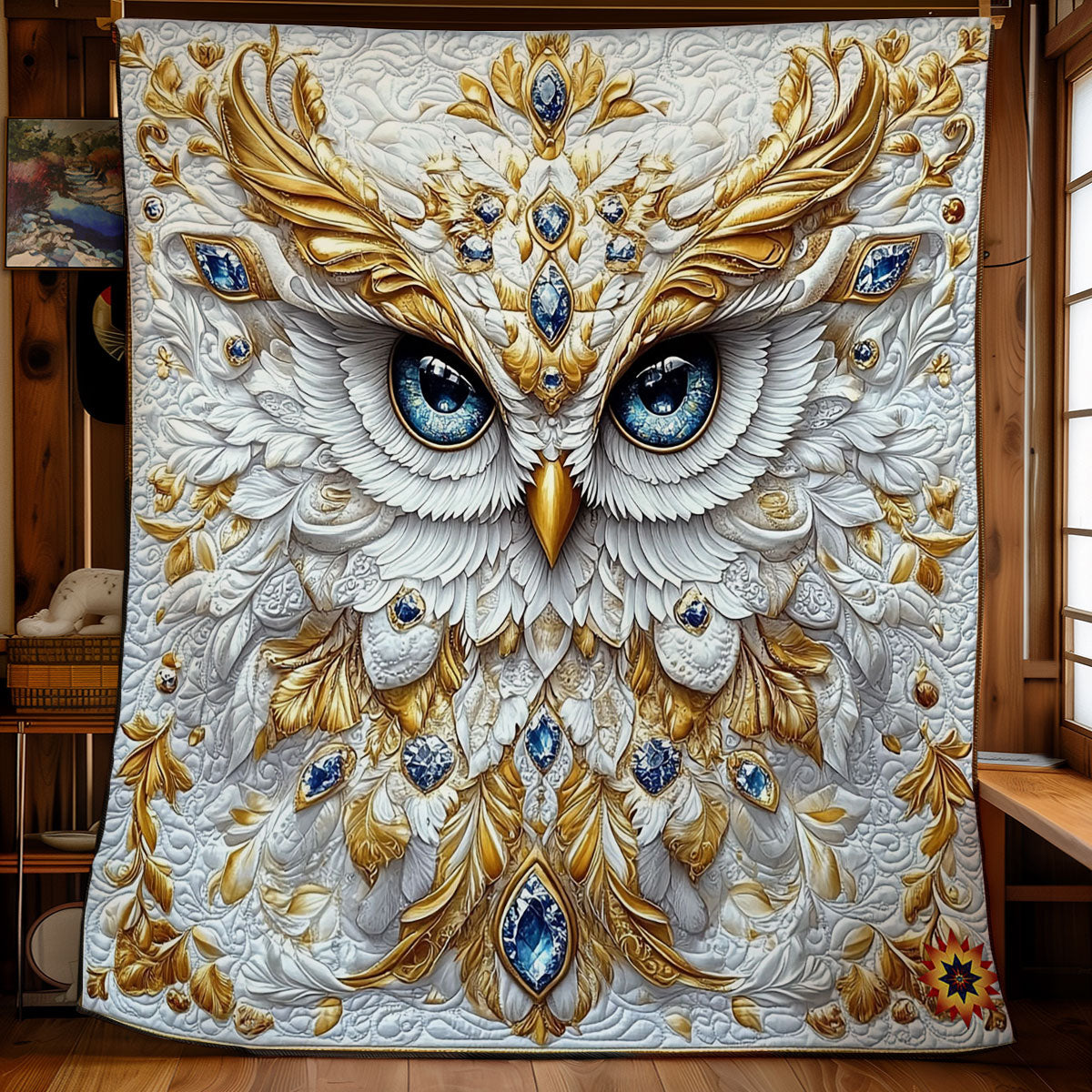 Royal Owl WY2611007CL Quilt