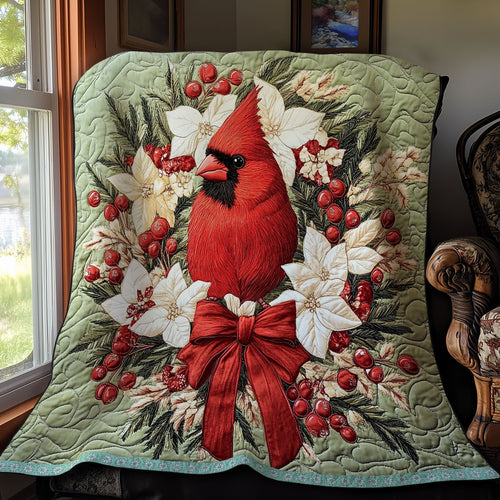 Red Cardinal WX1311034CL Quilt