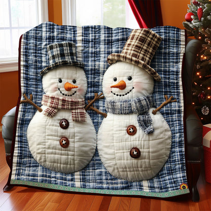 Christmas Snowman WJ2311013CL Quilt