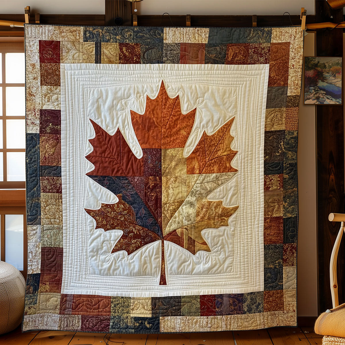 A Maple Leaf WY1502001CL Quilt