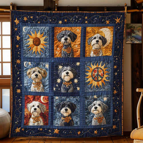 Celestial Miniature Schnauzer WN1411049CL Quilt