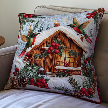 Snow House Hummingbird WY0612106CL Quilt Pillow Case