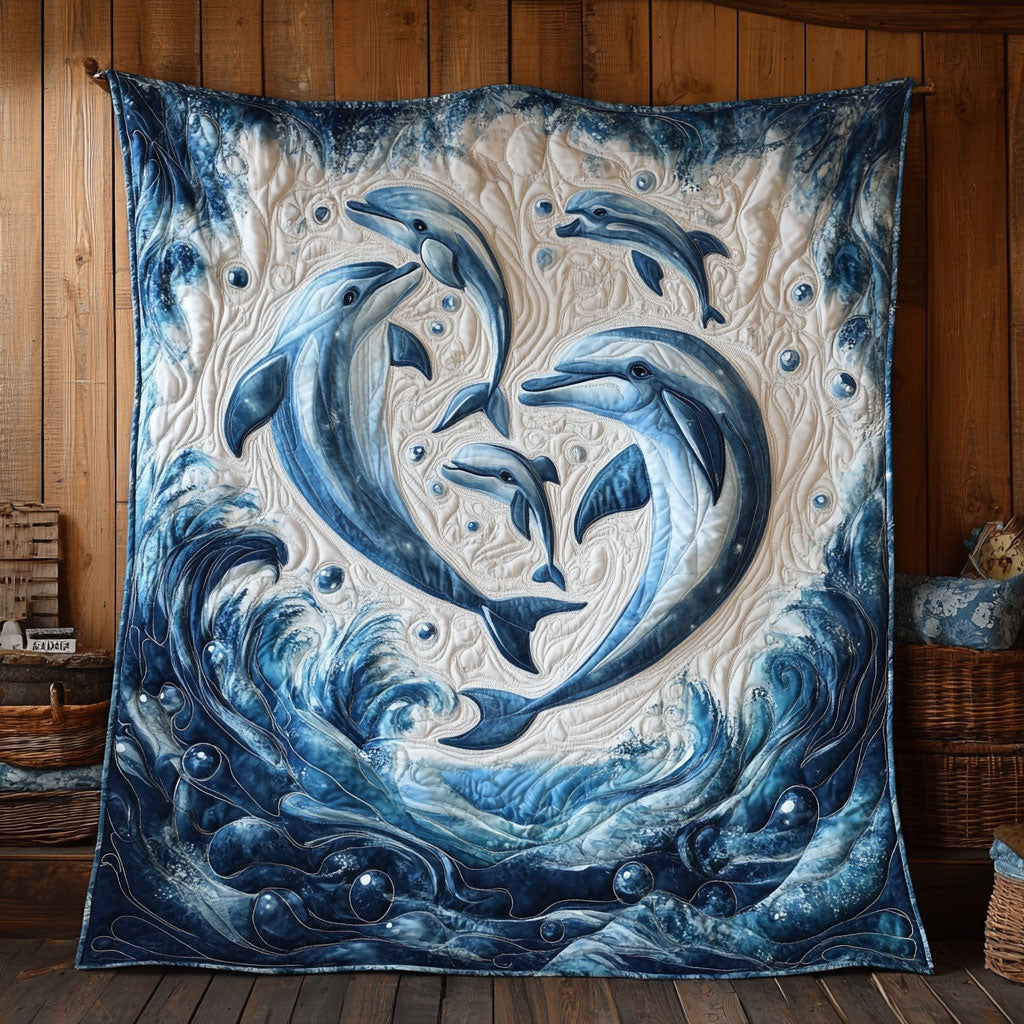 Majestic Dolphin CW1505125CL Quilt