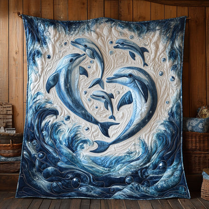 Majestic Dolphin CW1505125CL Quilt
