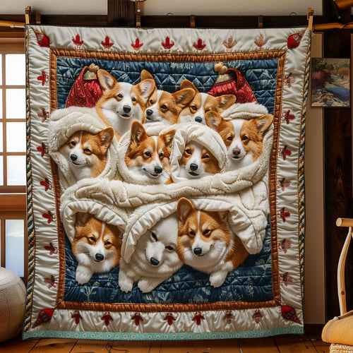 Corgi Cozy WN1909066CL Quilt