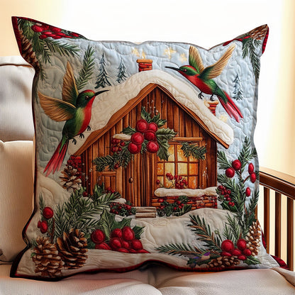 Snow House Hummingbird WY0612106CL Quilt Pillow Case