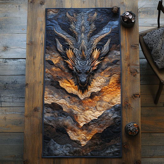 Majestic Dragon CP2904038CL Quilted Table Runner