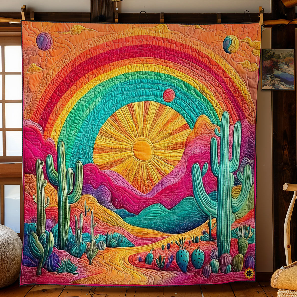 Vibrant Desert WY1511028CL Quilt