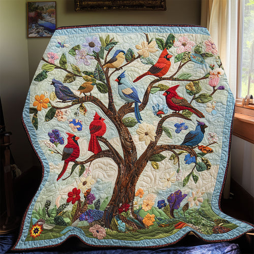 Bright Bird WX2612008CL Quilt