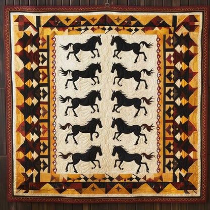 Horse Native American WJ2009013CL Quilt