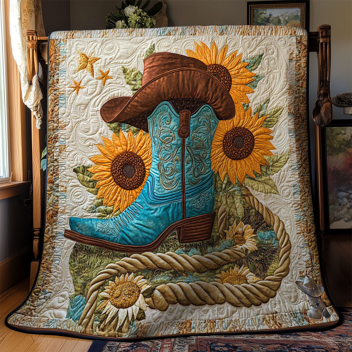 Rustic Cowboy WN2111012CL Quilt