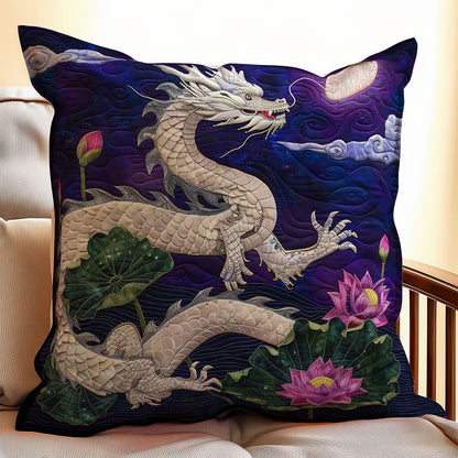 Lotus Dragon WJ1309042CL Quilt Pillow Case