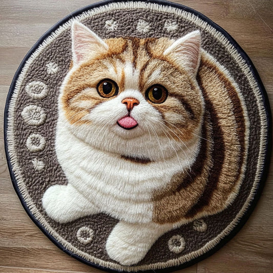 Playful Exotic CP2104015CL Quilted Round Mat