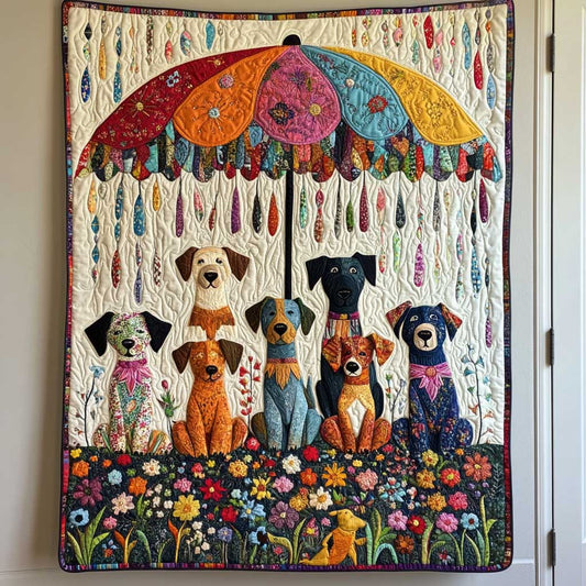 Colorful Dog Umbrella WN3009041CL Quilt