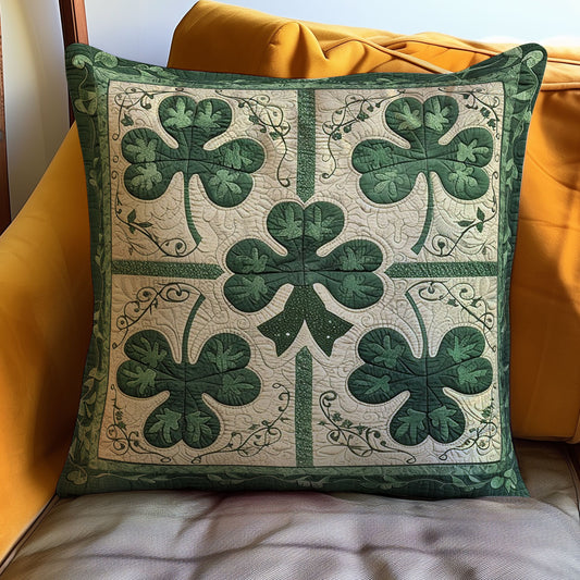 Irish Shamrock WJ0411034CL Quilt Pillow Case