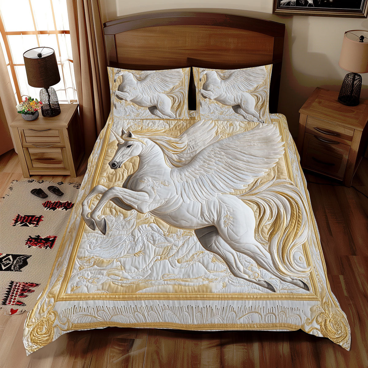 White Pegasus WWX2312099CL Duvet Cover Set