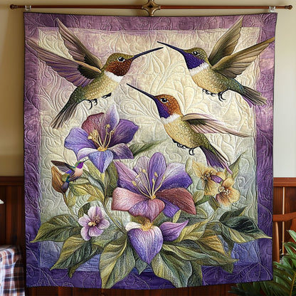 Charming Hummingbird WY0611006CL Quilt