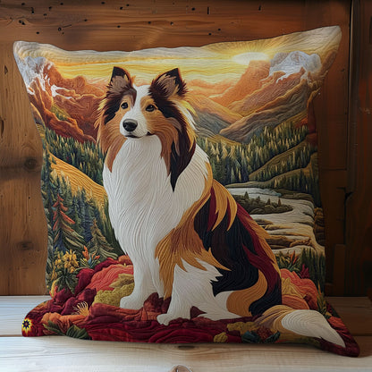 Border Collie WY0412074CL Quilt Pillow Case