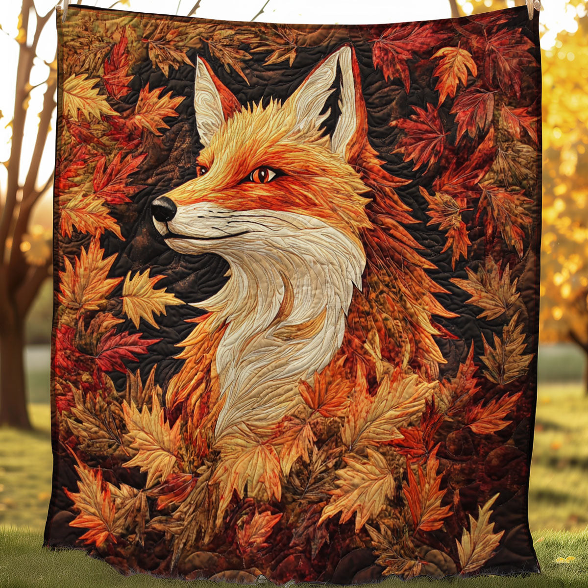 Autumn Fox XB2802022CL Quilt