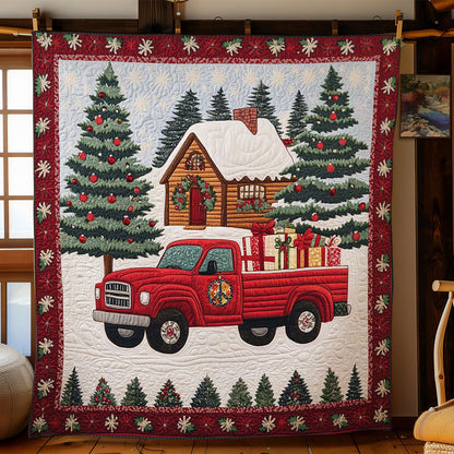 Red Truck Wonderland WN0611034CL Quilt