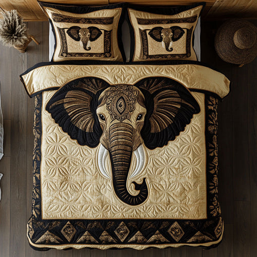 Tribal Elephant CP2006034CL Duvet Cover Set