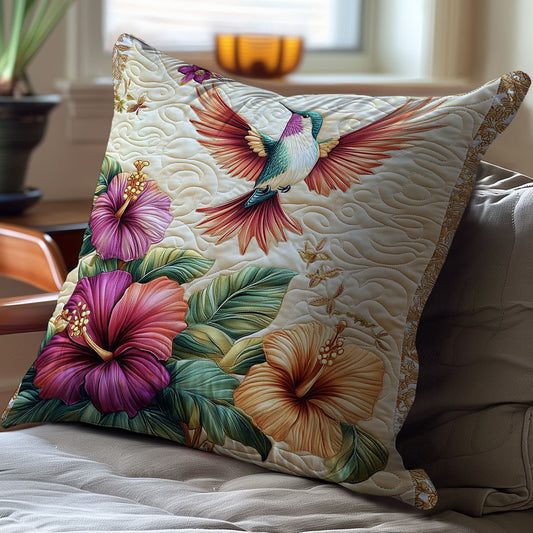 Hummingbird In Hubicus Garden WY2701033CL Quilt Pillow Case