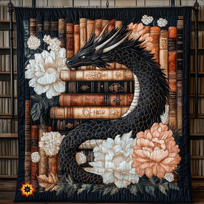 Dragon And Books WU1012017CL Quilt