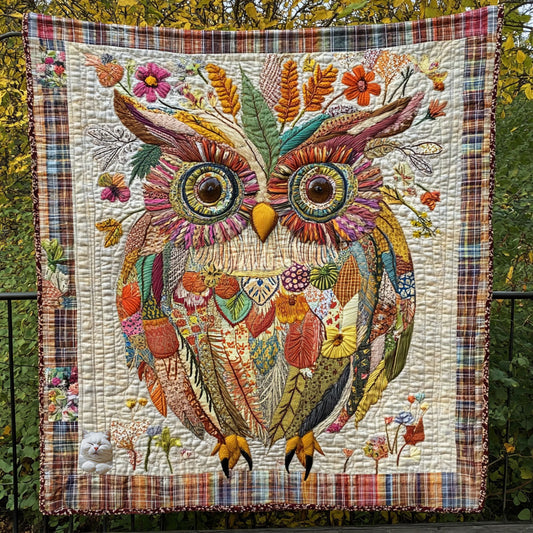 Owl WU1110027CL Quilt