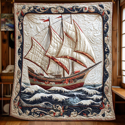 Majestic Fishing Boat XB2803004CL Quilt