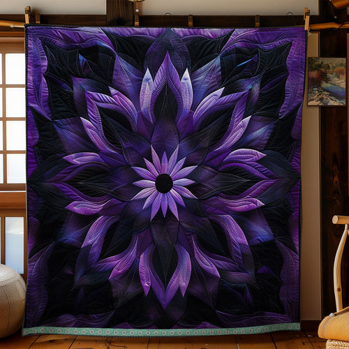 Purple Secret Blossoms WN1309033CL Quilt