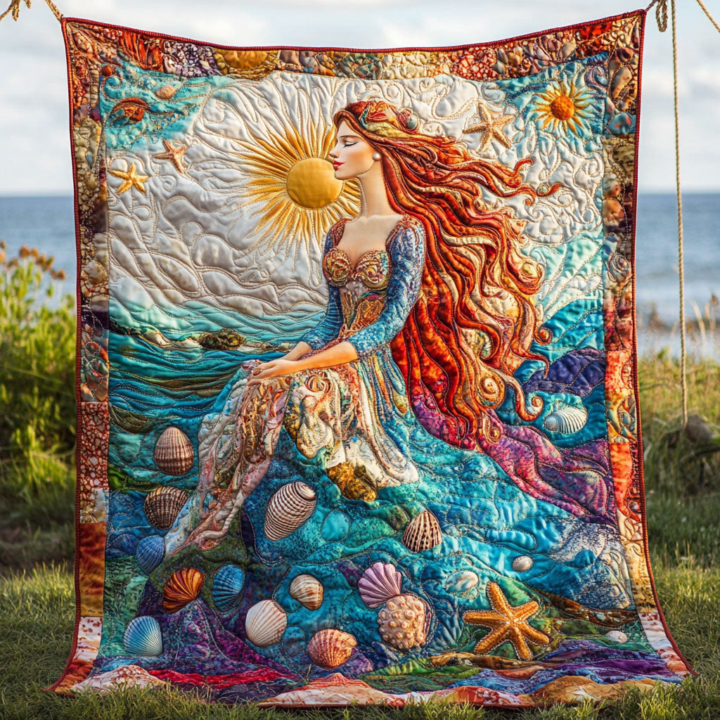 Serene Sea Goddess WT2702113CL Quilt