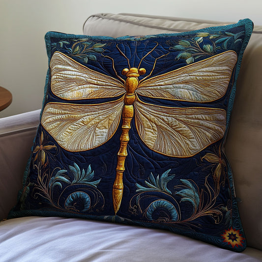 Abstract Royal Dragonfly WY0312123CL Quilt Pillow Case