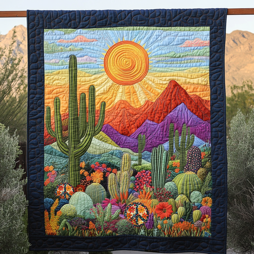 Vibrant Desert XR0210012CL Quilt