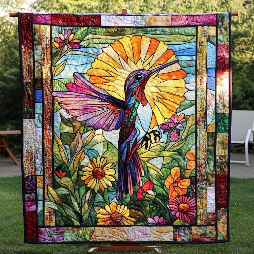 Luminous Hummingbird WN2009065CL Quilt