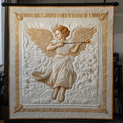 Lovely Cupid Angel WP2312038CL Quilt