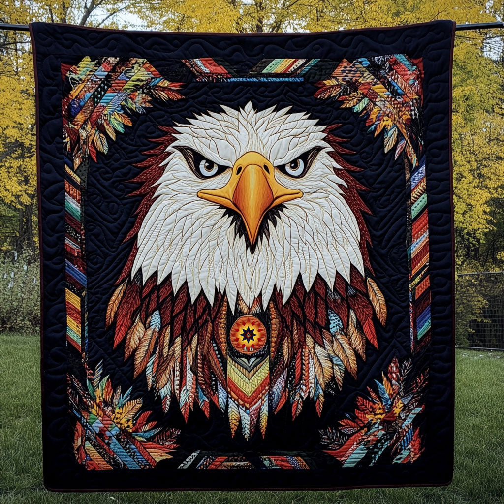 Native American Eagle WU0210011CL Quilt