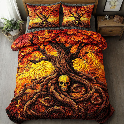 Mystic Tree And Skull WY1302103CL Duvet Cover Set
