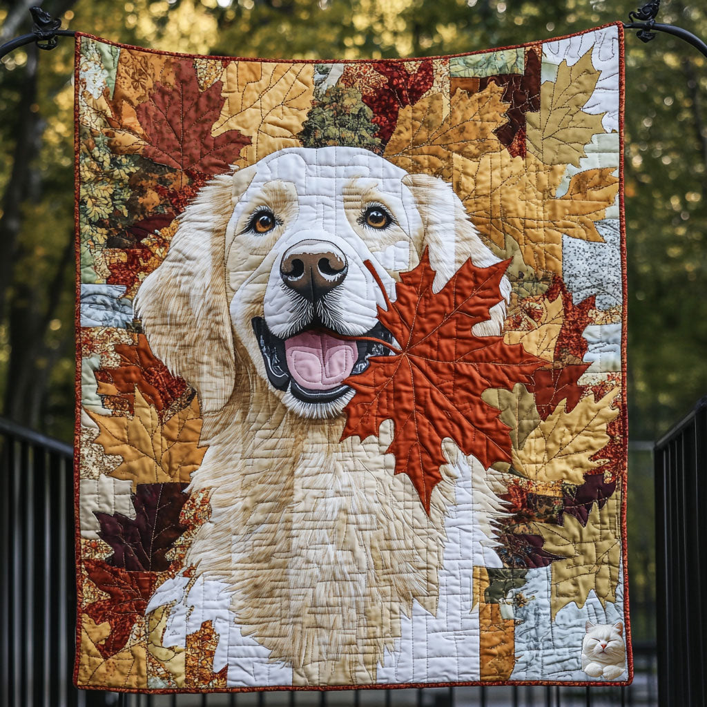 Golden Retriever WU1110023CL Quilt