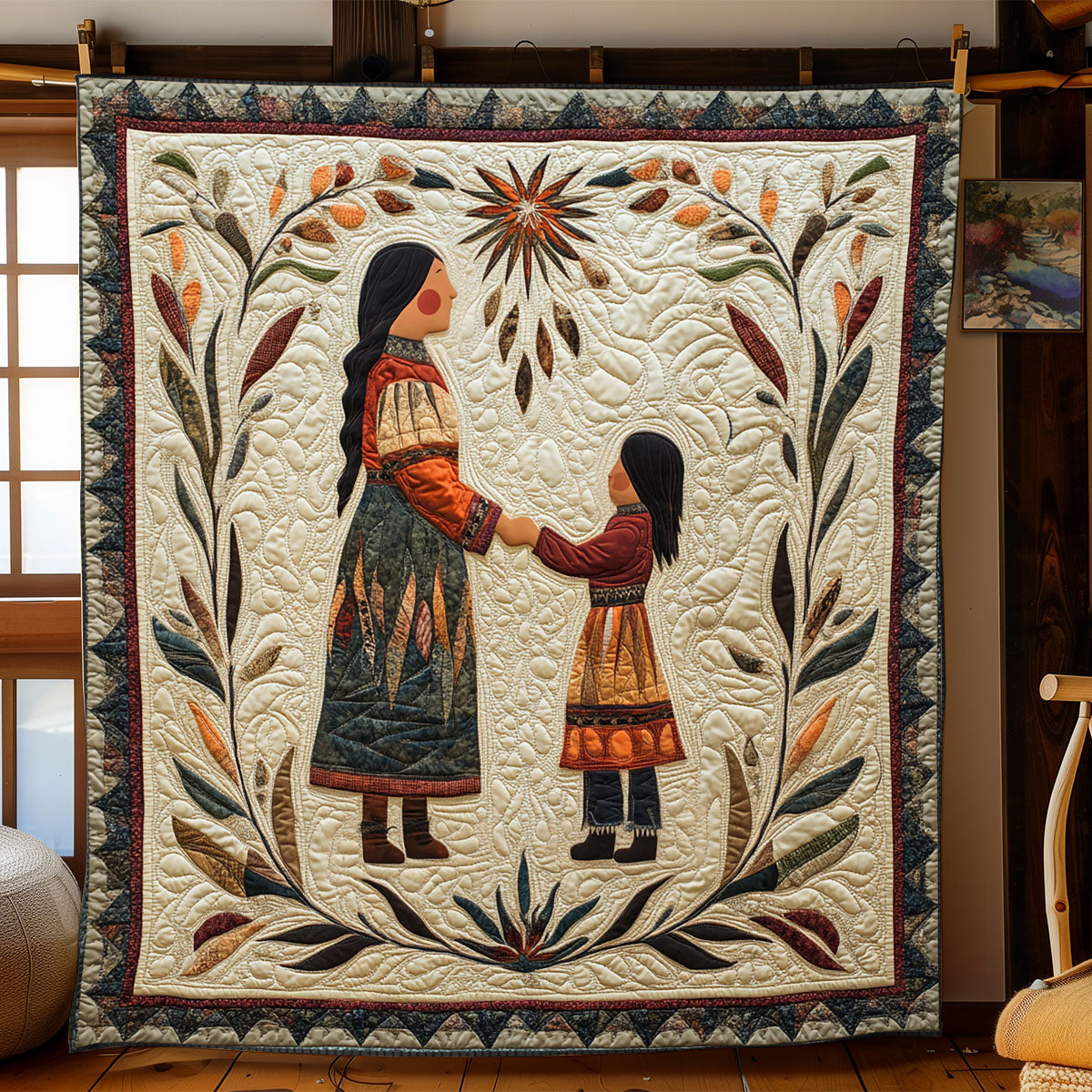 Native American XB0104005CL Quilt