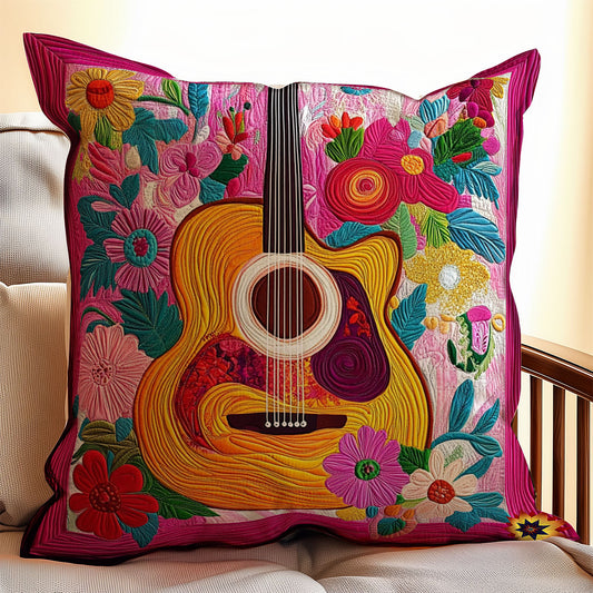 Guitar WY0412100CL Quilt Pillow Case