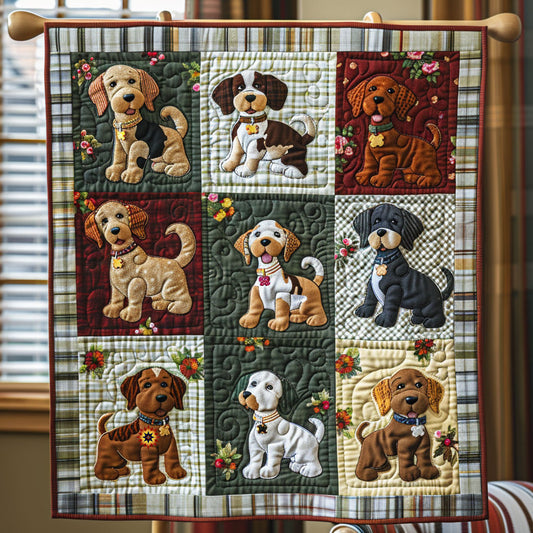 Patchwork Dog WJ0811023CL Quilt