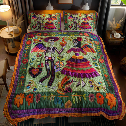 Colorful Skeleton Joy WN2110081CL Duvet Cover Set